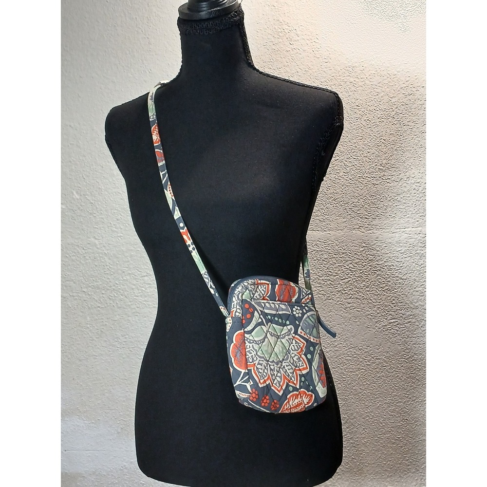 Vera Bradley Nomadic Floral Quilted Crossbody Bag Purse Pouch